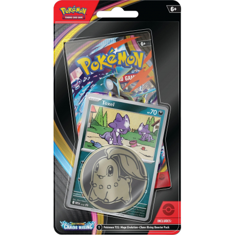 Pokemon Mega Evolution: Chaos Rising Checklane Blister