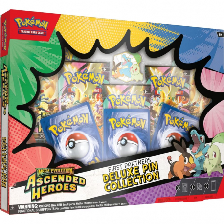 Pokemon Mega Evolution Ascended Heroes Deluxe Pin Collection - New Wave