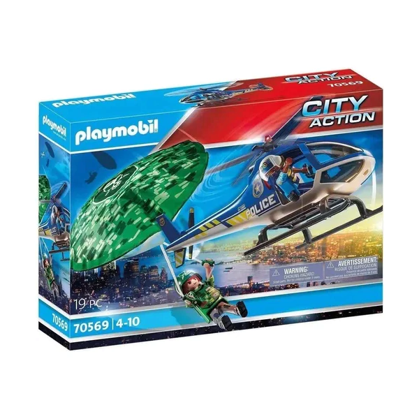 Playmobil City Action Helicoptero Policia - New Wave