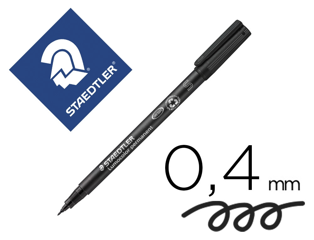 Marcador Staedtler Lumocolor Permanente XF PR
