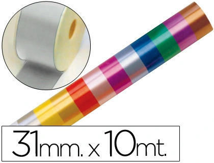 Fita Fantasia 10x31 Prata - New Wave