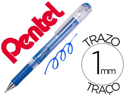 Roller Pentel Gel Azul 1mm - New Wave