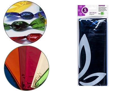 Papel Celofane Liderpapel 50x70cm AZ - New Wave
