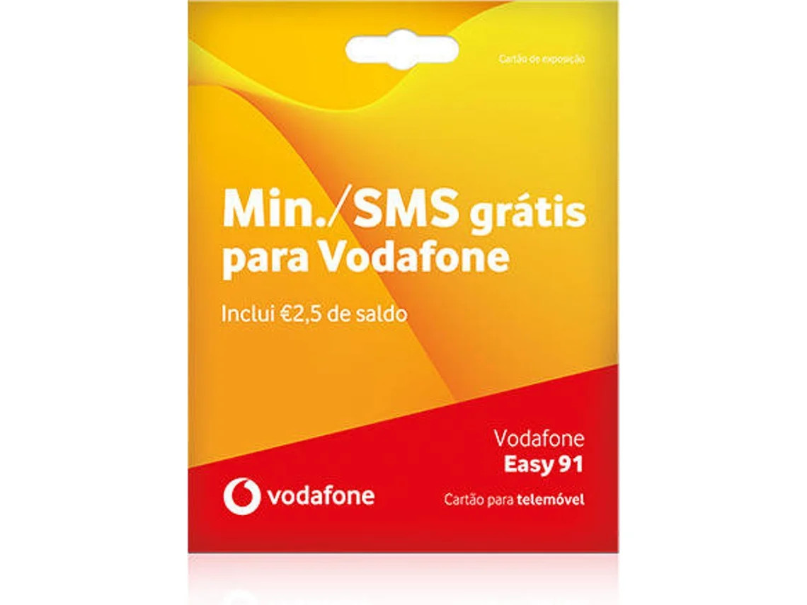 Cartão Vodafone Easy 91 - New Wave