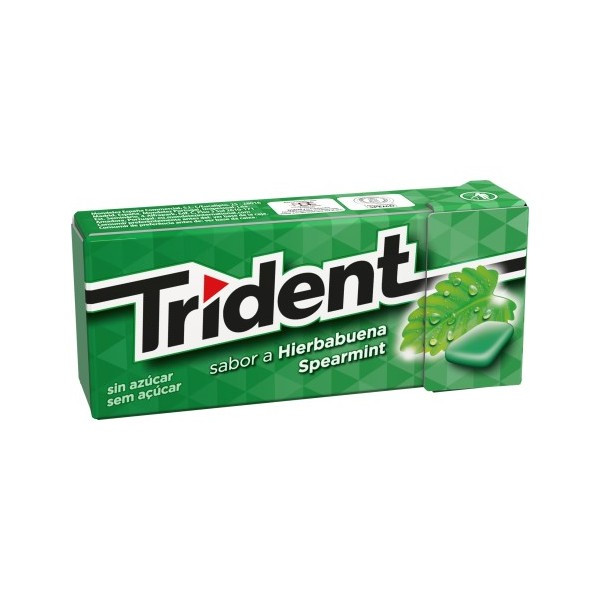 Pastilhas Trident Menta Verde