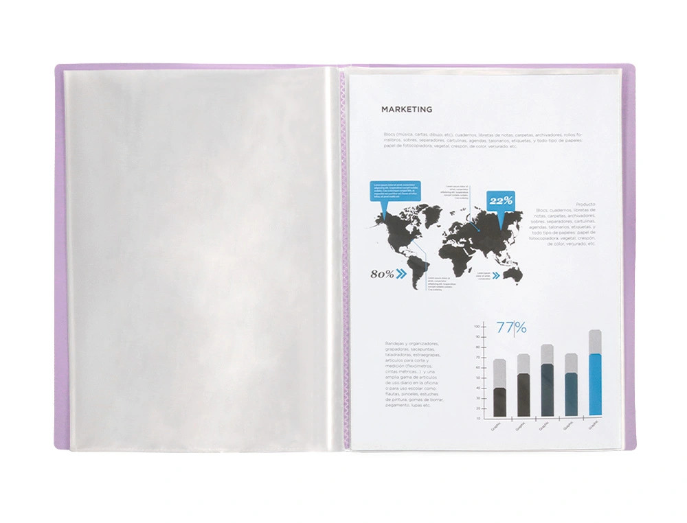 Capa Catalogo Liderpapel A4 80fls LV