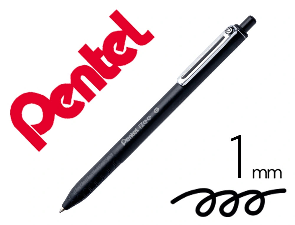 Esferográfica Retratil Pentel Izee 1mm PR