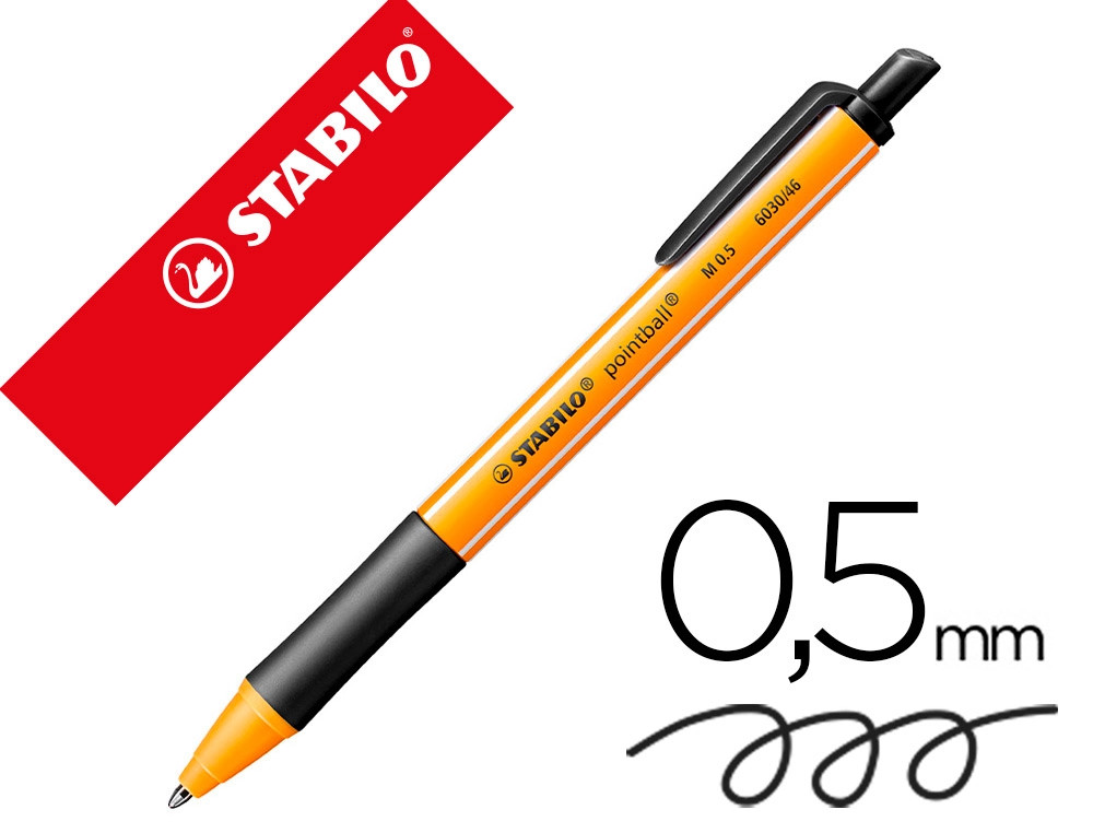 Esferografica Retratil Stabilo Pointball 0.5 PR