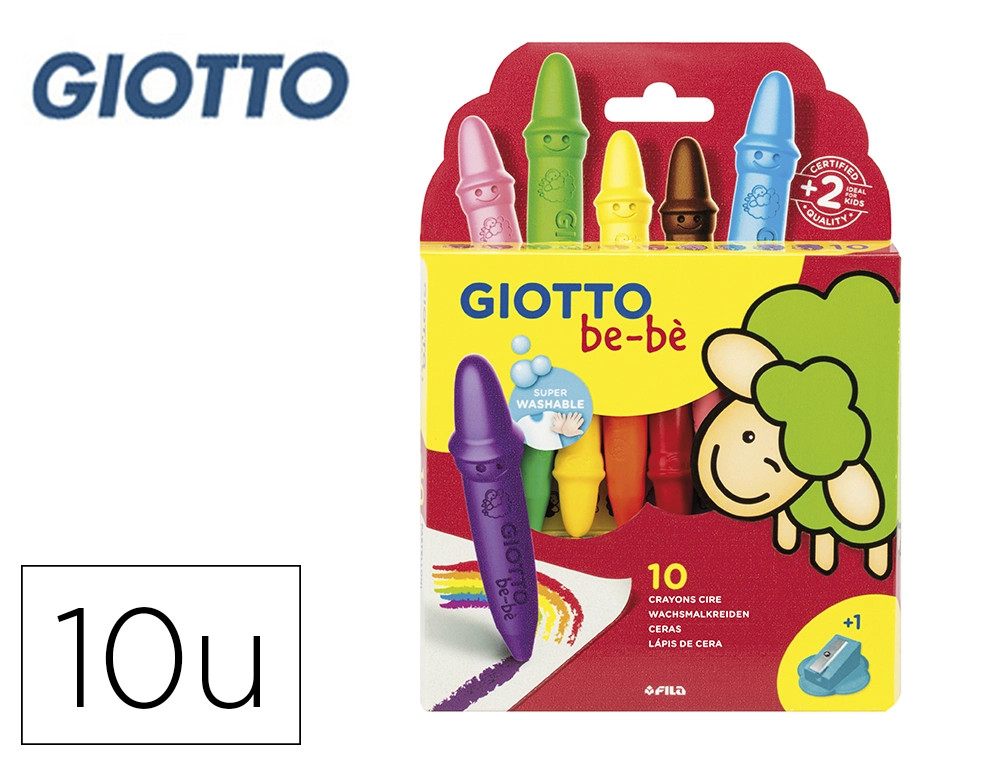 Lápis de Cera Giotto Be-bè 10