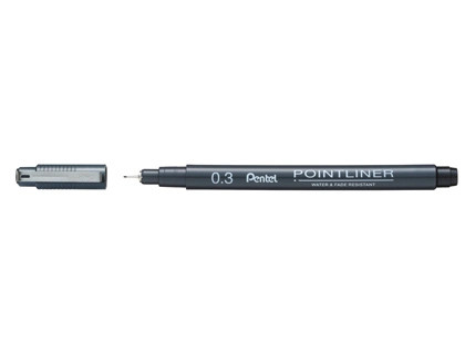Marcador Pentel Fineliner 0.3 PR - New Wave