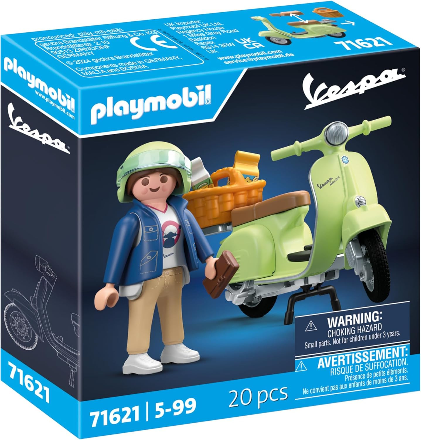 Playmobil Vespa Verde - New Wave Nazaré