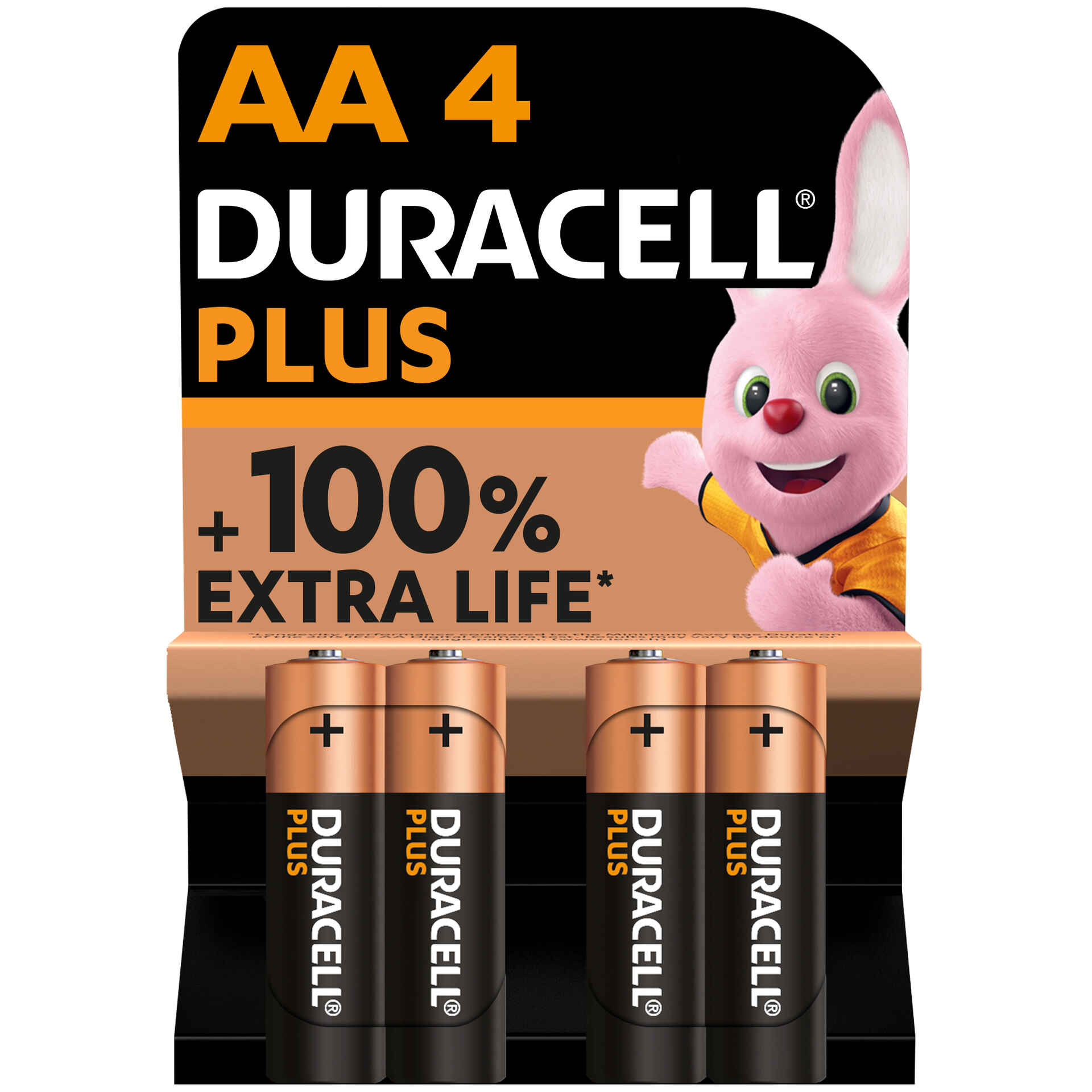 Pilhas Duracell Power Plus AA 4 - New Wave Nazaré