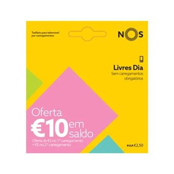 Cartão NOS Livre - New Wave